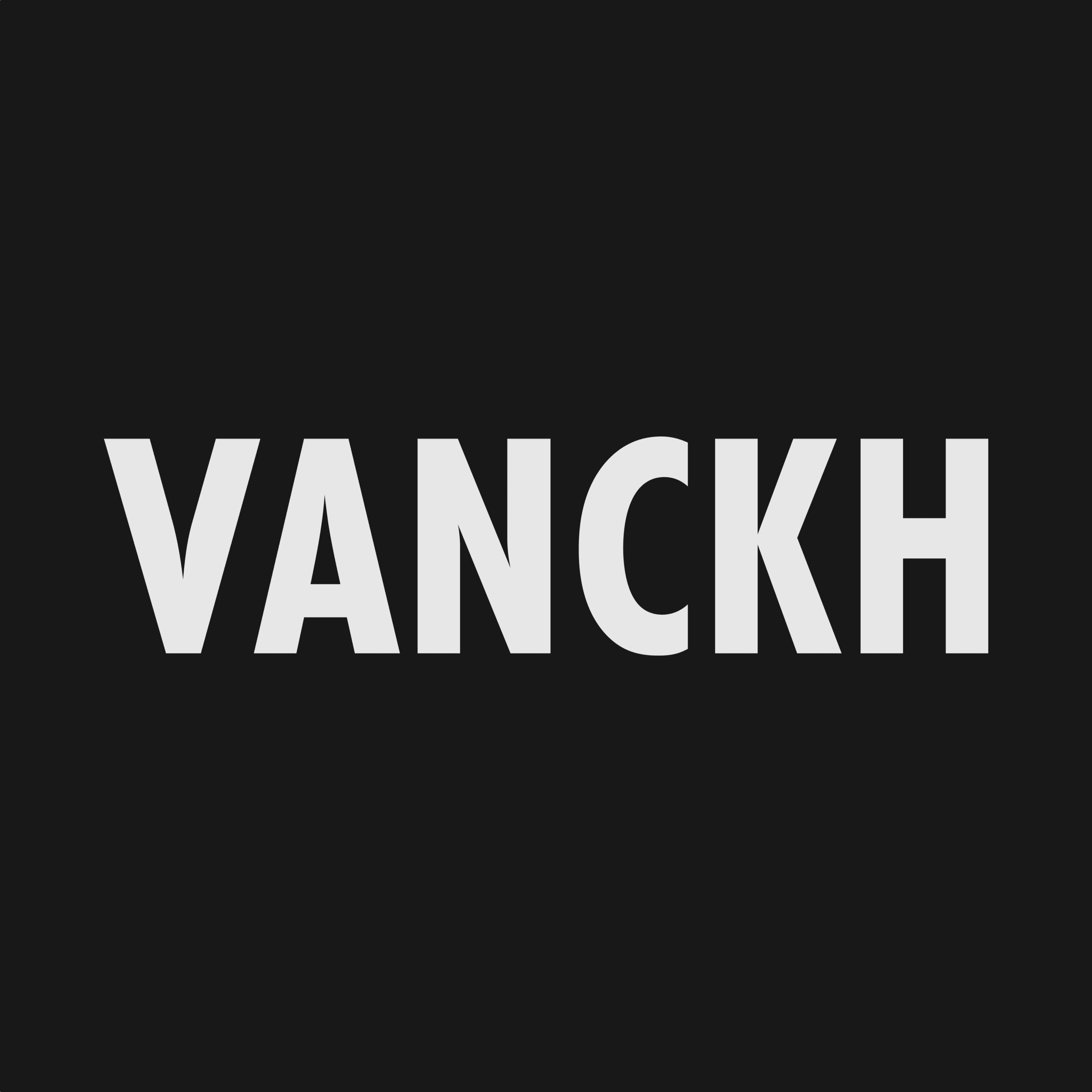 Logo de VANCKH – auteur-photographe. Photographie artistique contemporaine.